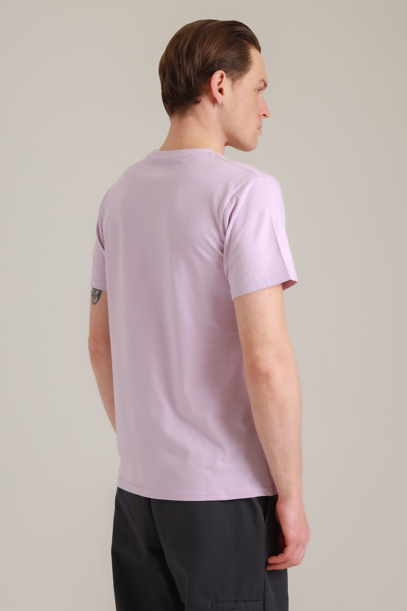 T-Shirt Men Bike Lavender