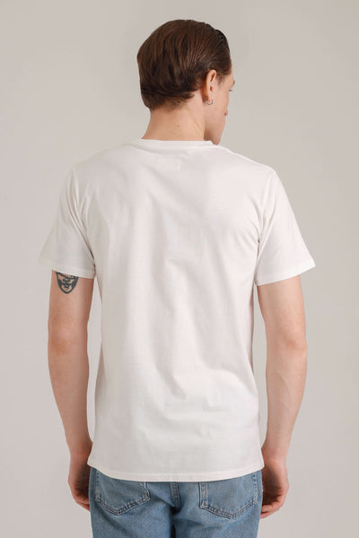 T-Shirt Men Cool Paka White