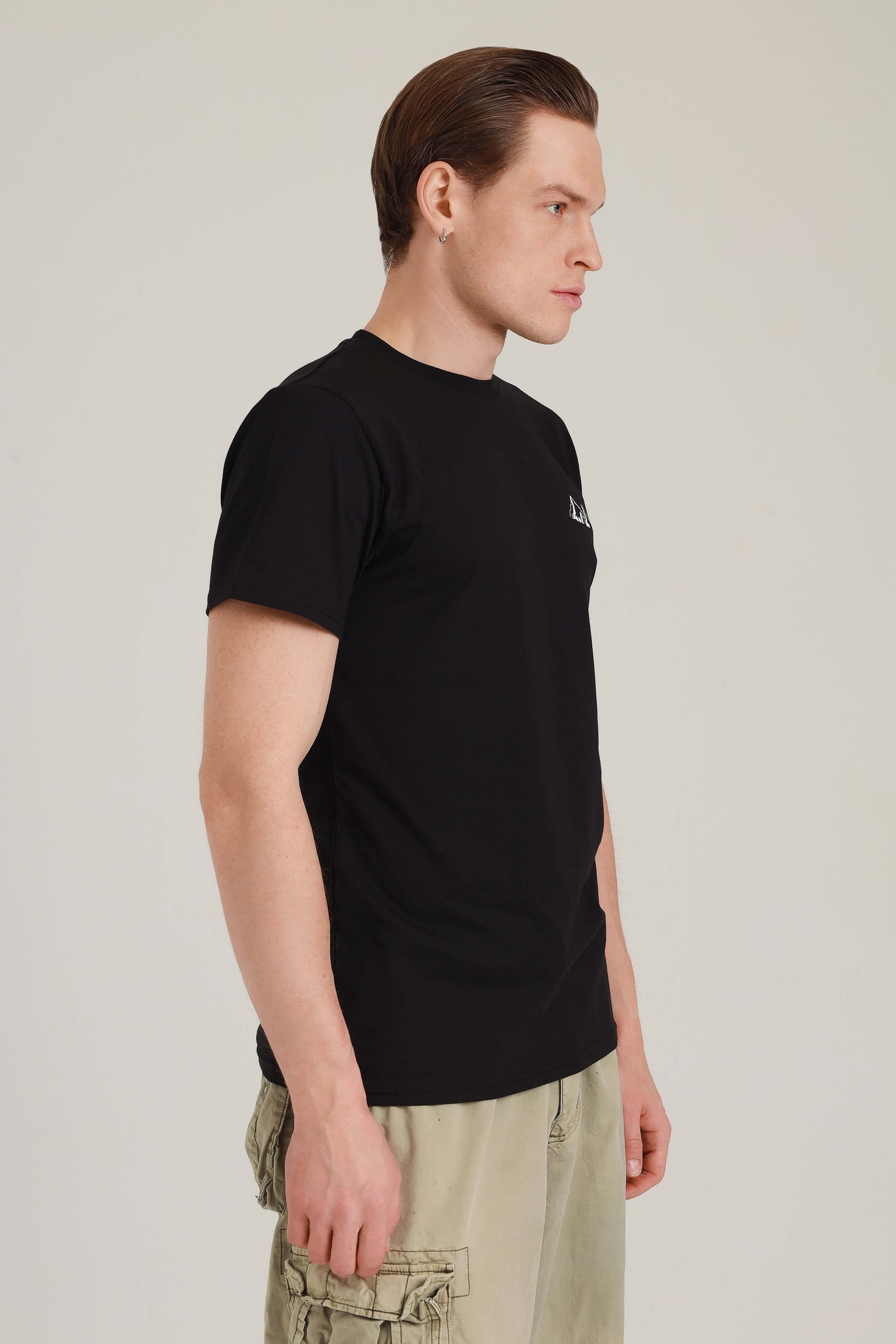 T-Shirt Men Berge Black