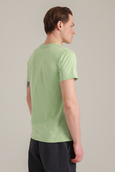 T-Shirt Men Kaktus Smoke Green